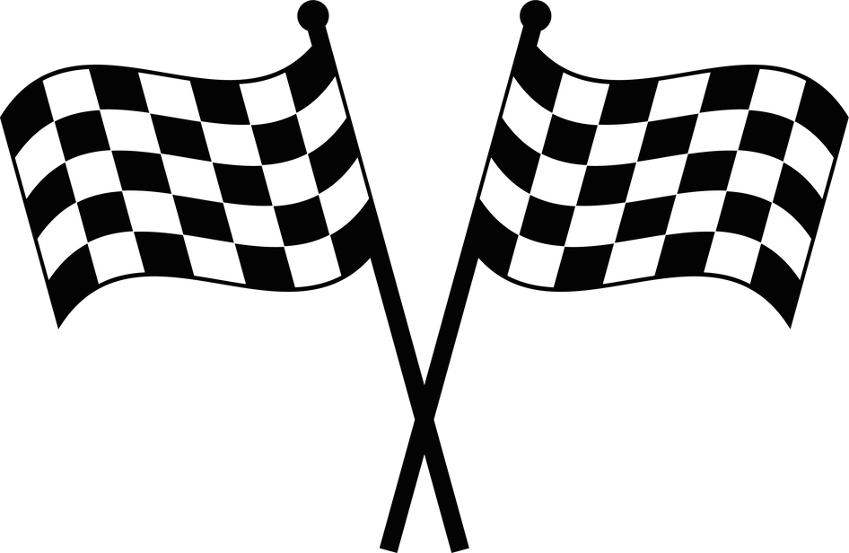 rally racing flags